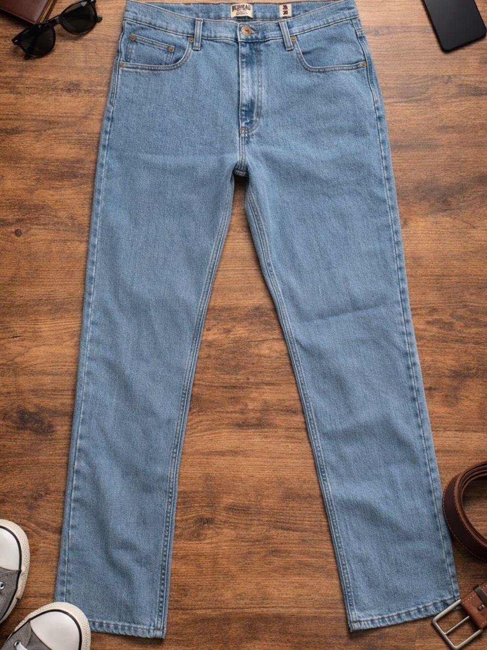 RedHead Men’s Blue Denim Jeans Size 36x30 Classic Fit Workwear Straight Leg - Picture 1 of 10